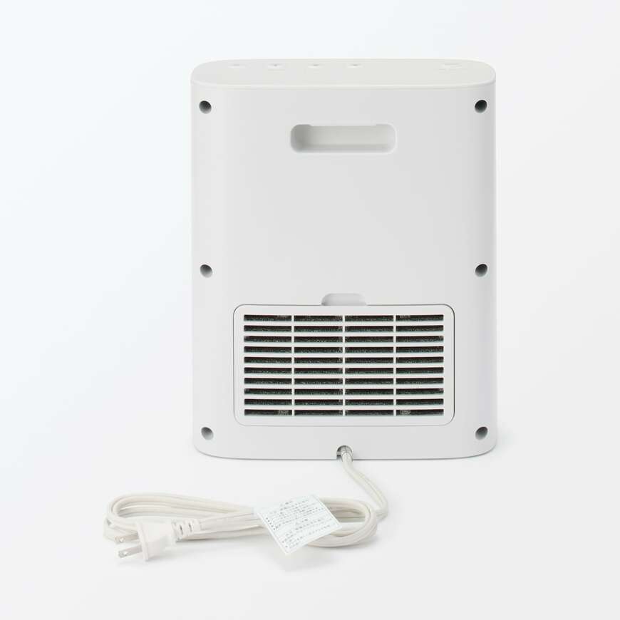 出所：無印良品公式　温風がすぐに出る　セラミックファンヒーター