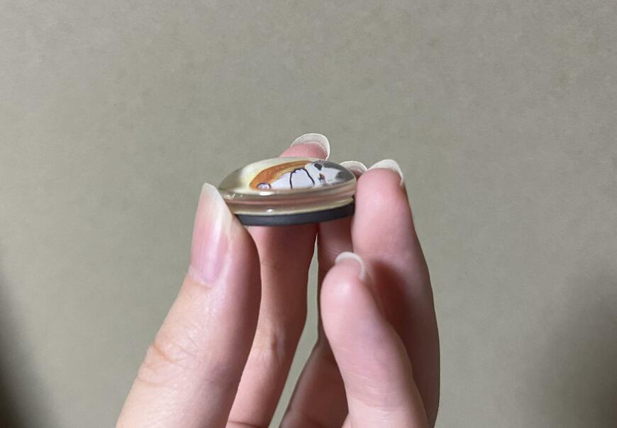 セリア、mofusandぷくっとマグネット2P画像