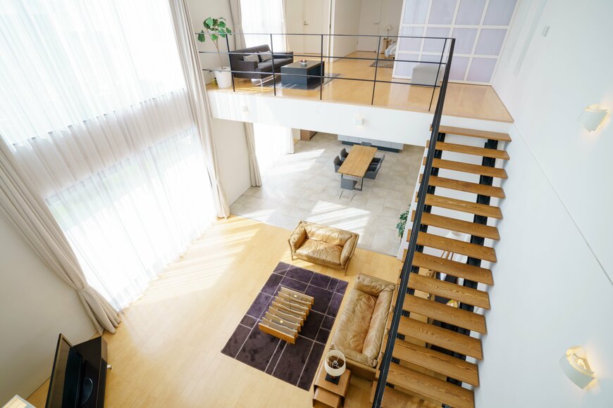 吹き抜けの画像