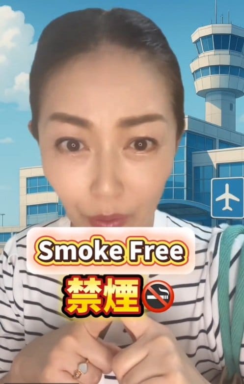 「Smoke Free」は禁煙の意味