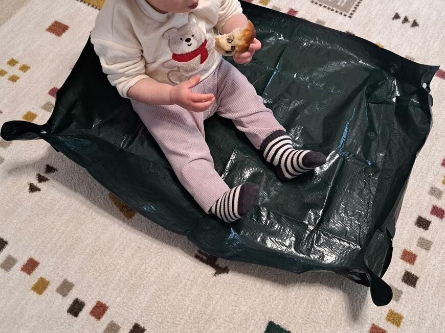 持ち運びできる園芸シート