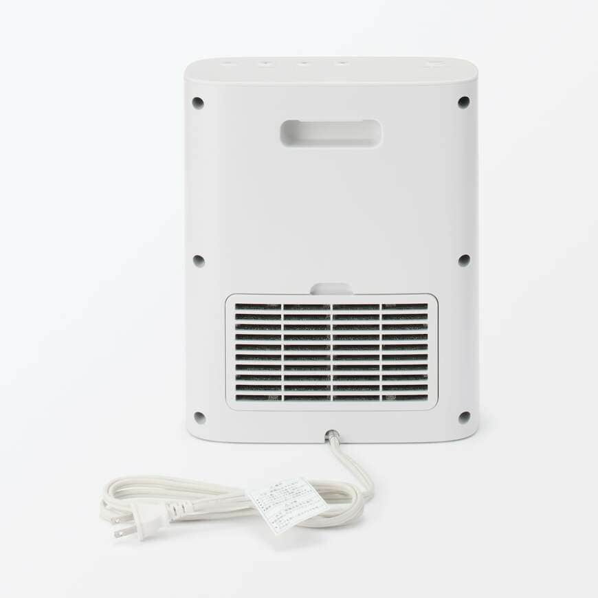 出所：無印良品公式　温風がすぐに出る　セラミックファンヒーター