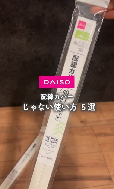 変身前の配線カバー