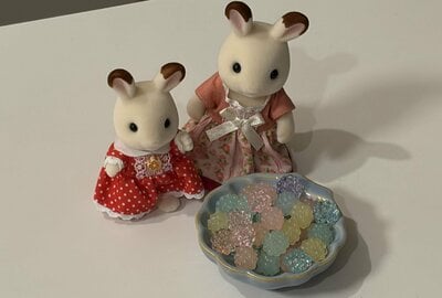 ダイソー、こんぺいとう風ビーズ（ミックス、22個） 10mm商品画像