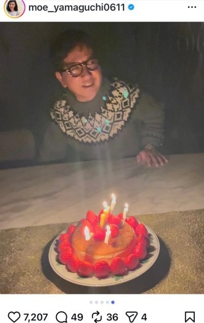 山口もえのInstagram投稿