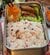 元料理人の父が息子に作る【梅ちりめんご飯＆ハンバーグ弁当】肉系おかず満載なのにかわいい彩りに反響