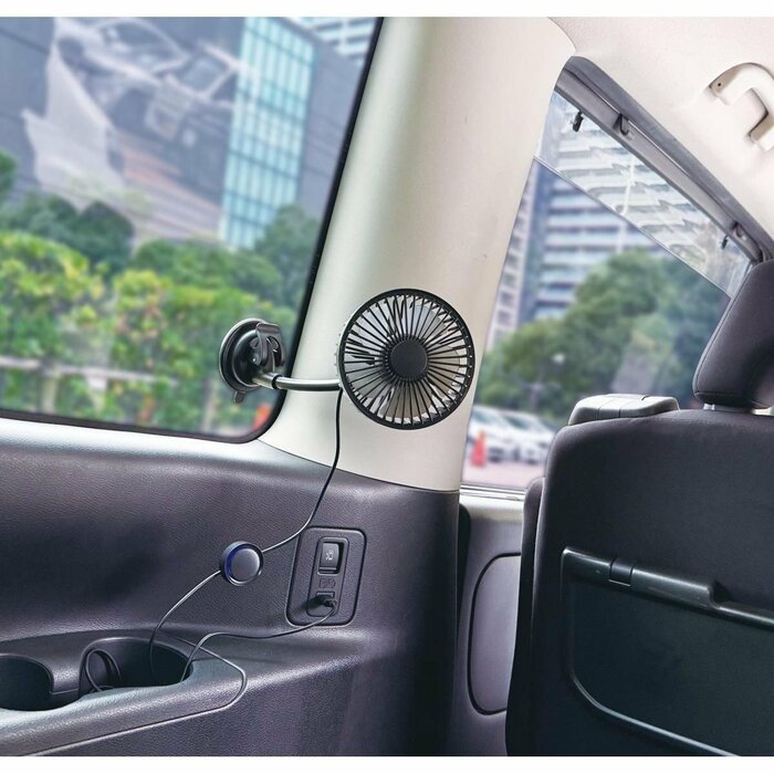 オートバックスの「クルマの扇風機」シリーズ