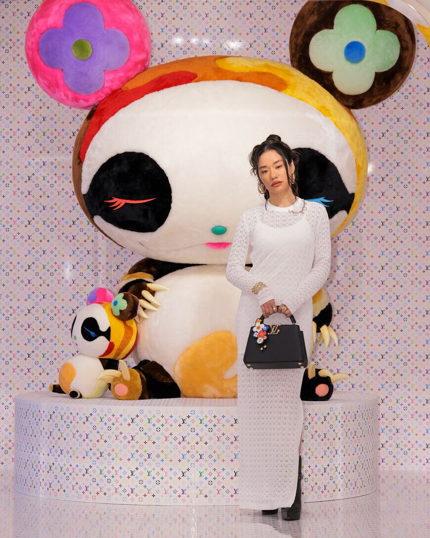 出所：ルイ･ヴィトン ジャパン株式会社「【ルイ·ヴィトン】ルイ·ヴィトン × 村上隆 ポップアップストアイベントに豪華ゲスト陣が来場」