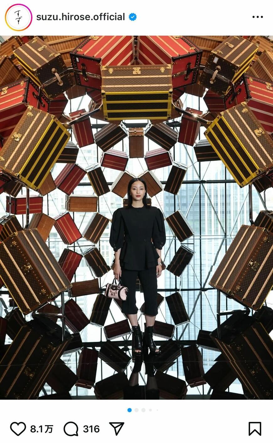 出所：広瀬すずのInstagram（＠suzu.hirose.official）参照日：2025年7月18日