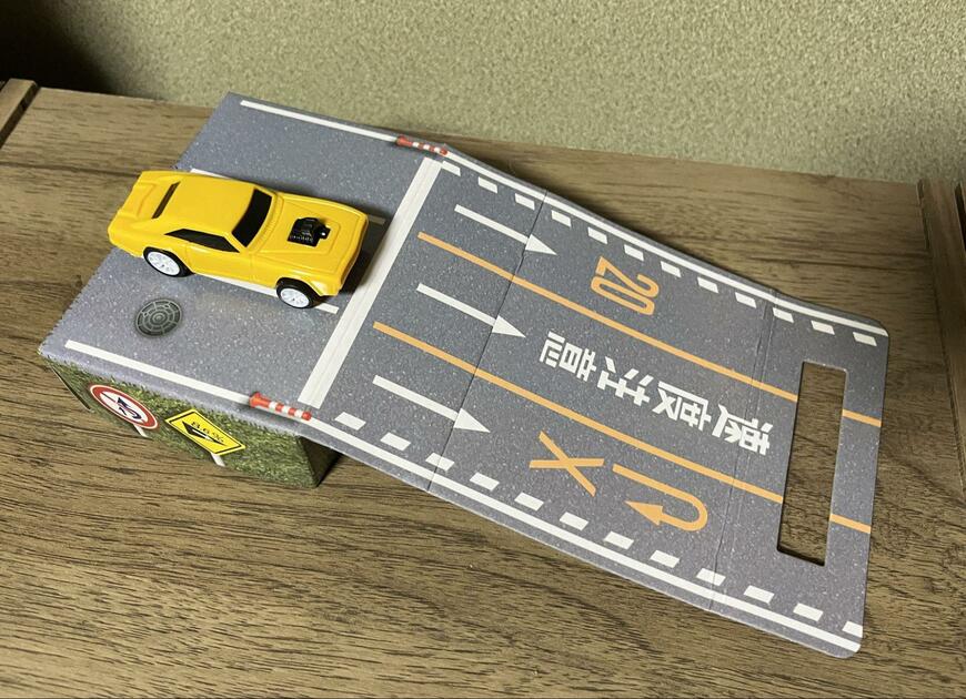 筆者撮影（セリア、おでかけミニカーケース）