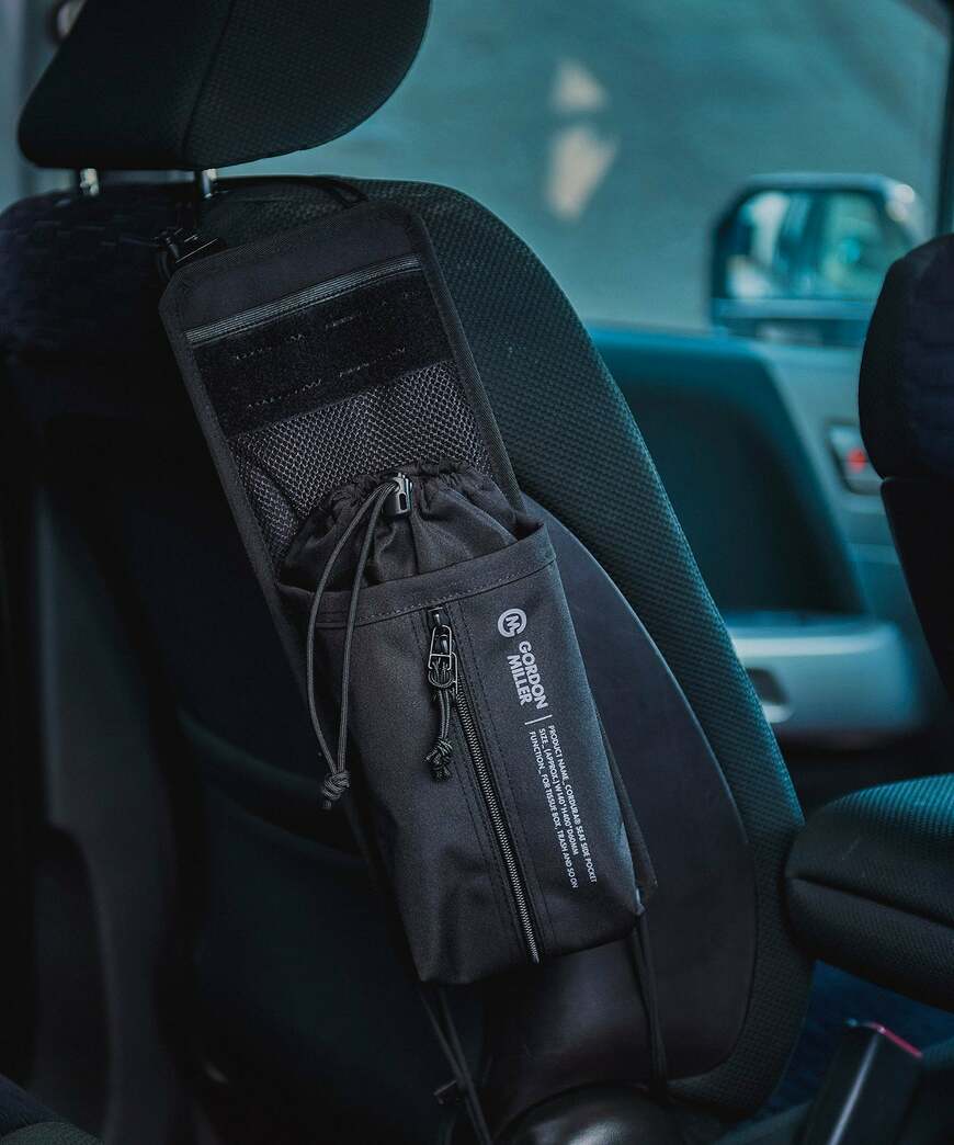 出所：GORDON MILLER公式　コーデュラ シートサイドポケット