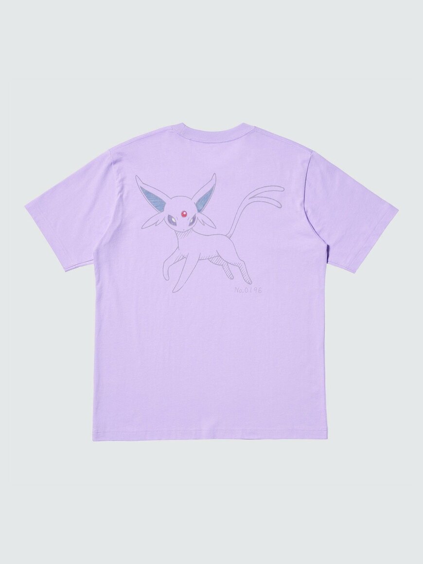 出所：ユニクロ公式　ポケモン UT（71 PURPLE）