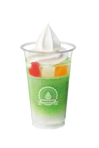 ハロハロ　パチパチメロンクリームソーダ