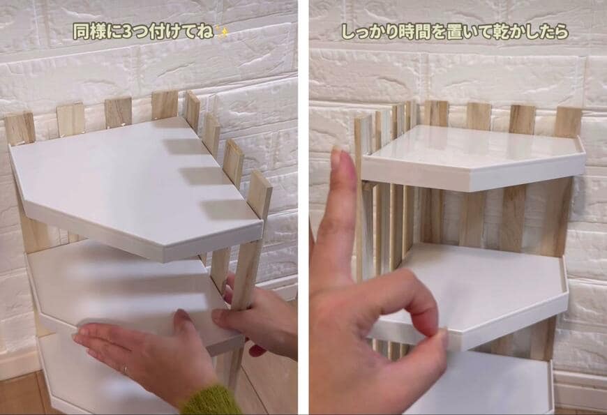 ダイソーの商品を使ったDIY