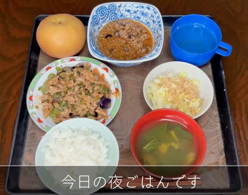 94歳が作った夕飯