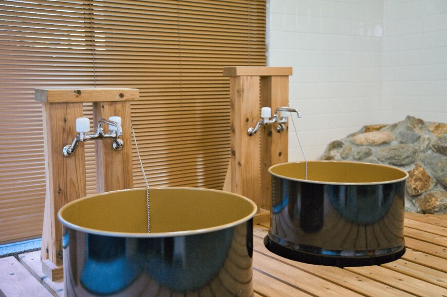 ドラム缶風呂（出所：ウッドデザインパーク株式会社）