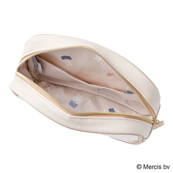 出所：ニトリ公式通販ニトリネット miffy ボックスポーチ(アイボリー ドルチェ)