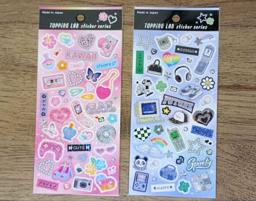 筆者撮影（セリア、TOPPiNG LAB Y2K スポーティー/TOPPiNG LAB Y2K ギャル）