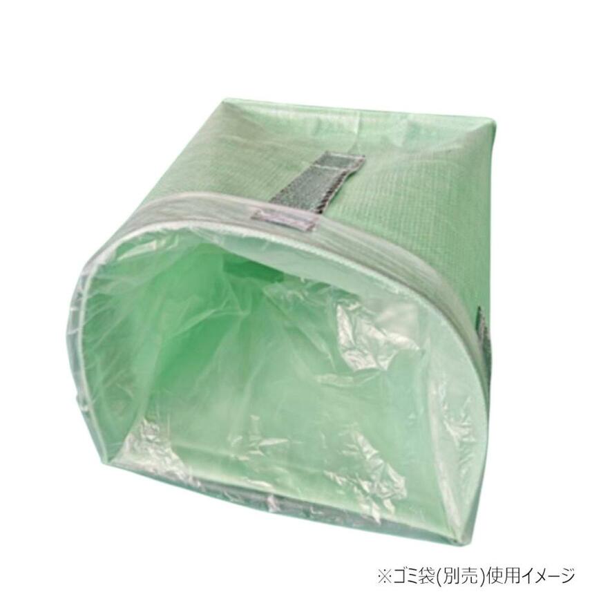 出所：コメリ公式 Breezy Green ちりとりにもなるスタンドバッグ 