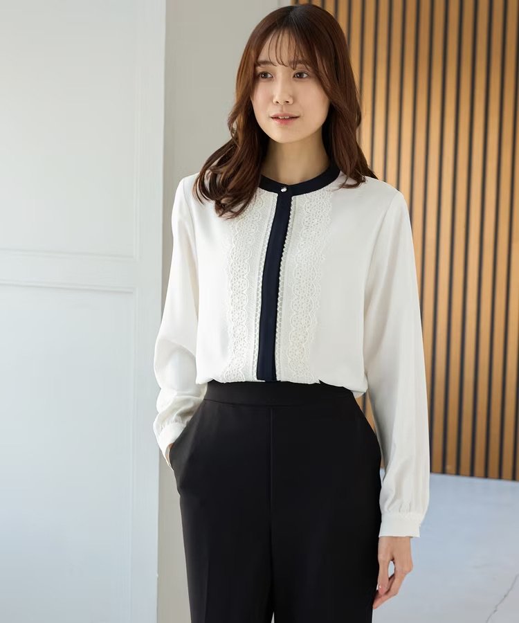 ハニーズ公式　レース使いブラウス