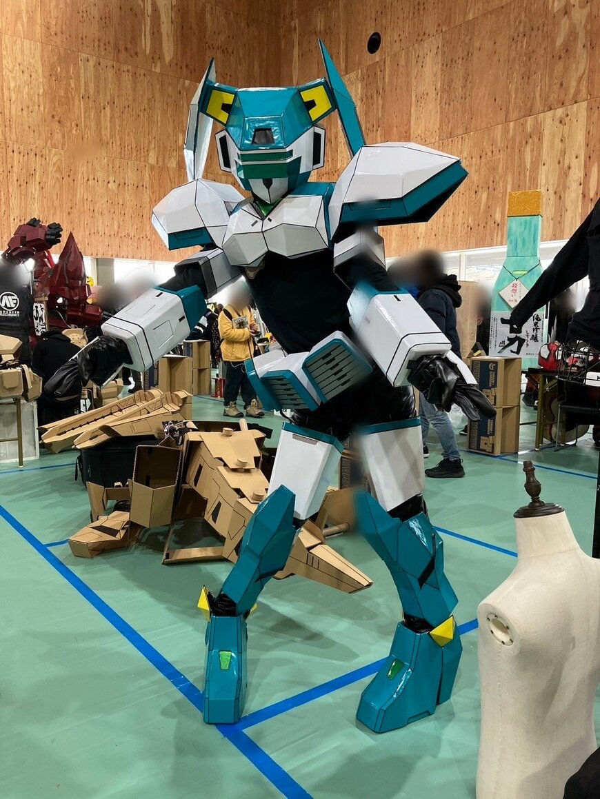 ダンボール造形の祭典「ダンボリアン7」の様子