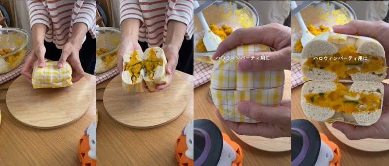 手作りサンドイッチ