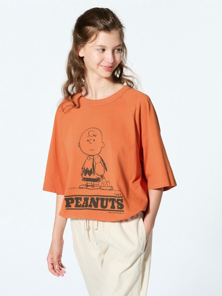 ユニクロ　ピーナッツ UT/オーバーサイズフィット