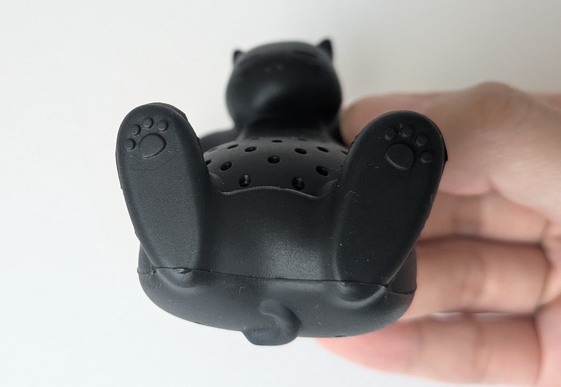 キャンドゥ　シリコーンティーストレーナー ネコ型