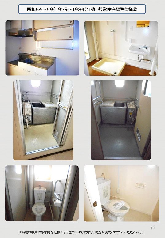 出所：JKK東京「都営住宅標準仕様設備写真」