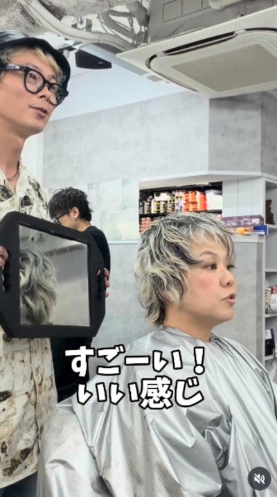 ベリーショートで大変身