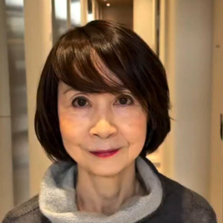 「ふんわりショートヘア」を希望のマダムがイメージチェンジ！「丸い形のショートヘア」に変化