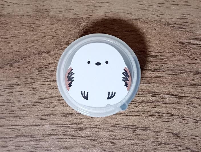 出所：筆者撮影（セリア、シマエナガ テープカッター）