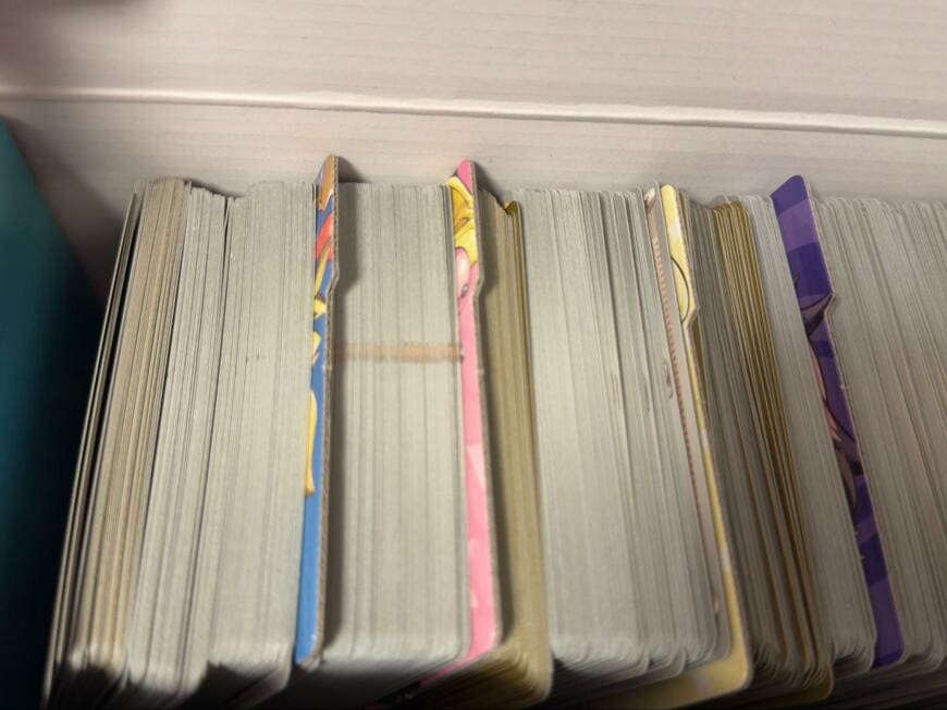 ポケモンカードについていたシミのようなもの