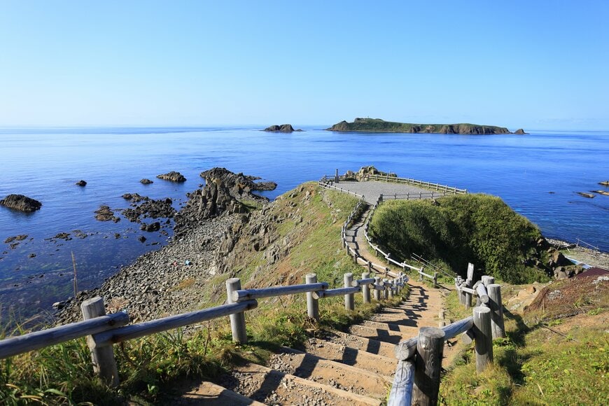 礼文島のスコトン岬