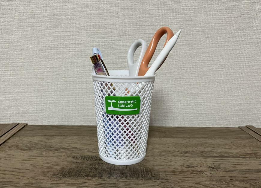 キャンドゥ、ゴミ箱型ペンスタンド画像