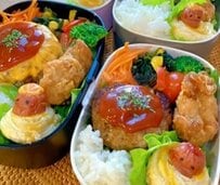 高校生男子の【豆腐ハンバーグ弁当】母のユニークな「アイデアおかず」の調理シーンが楽しいと反響続々