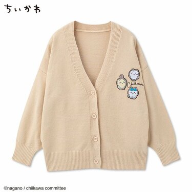 ニットカーディガン ローリーズファーム ちい かわ 癒し ちいかわ お