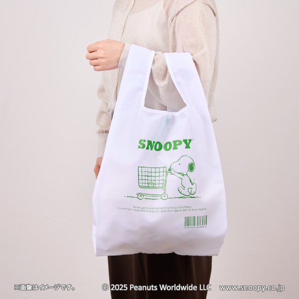 SNOOPY レジ袋風エコバッグ