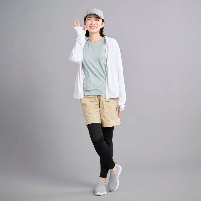 ワークマンの「レディース着るだけUV対策レギンス」