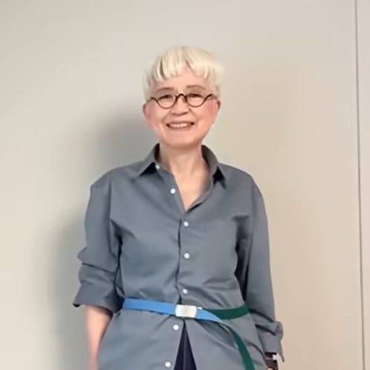 【70代マダム】がGU「シャツ×ハーフパンツ」コーデを提案。トレンド感たっぷりの組み合わせが素敵