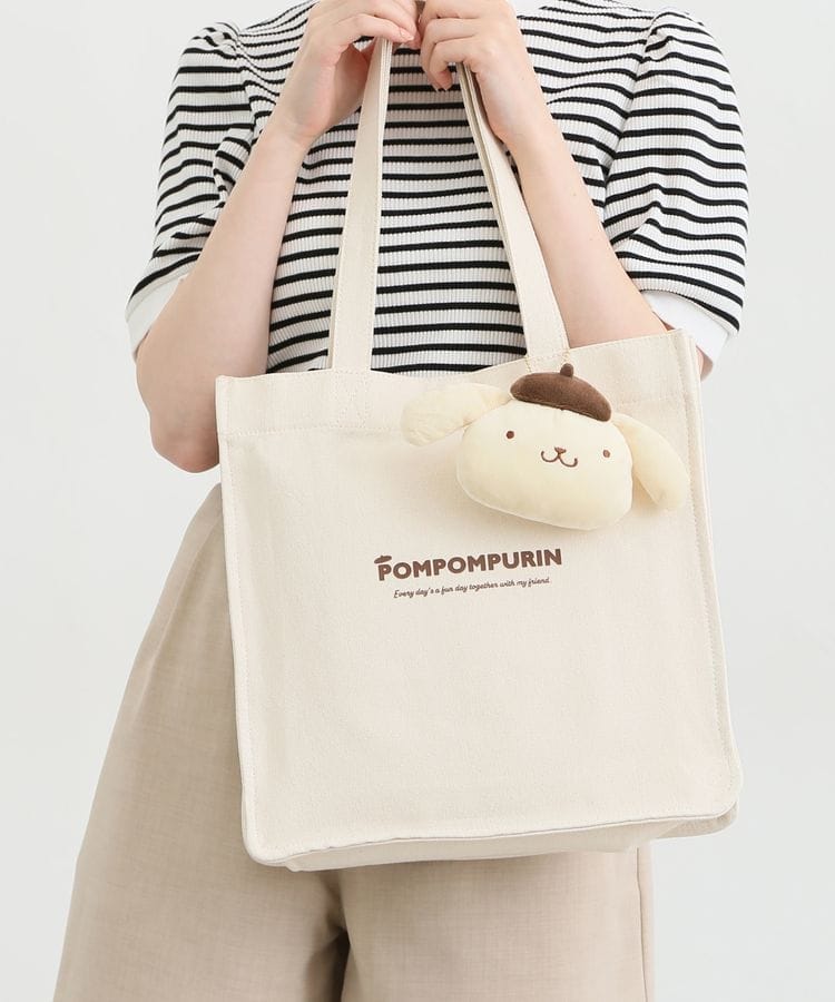 出所：ハニーズ公式通販 サンリオキャラクターズ/ポーチ付トート