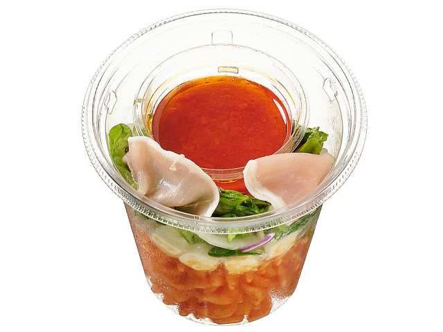 セブン-イレブンの新商品：スタンドデリ　トマトショートパスタサラダ