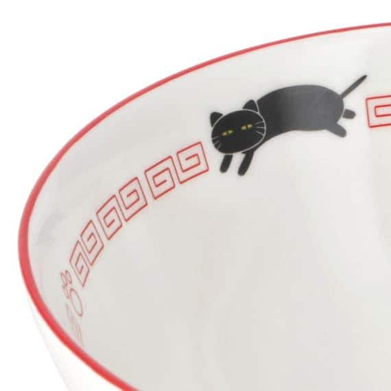 ニトリ、ラーメンどんぶり(デコネコ中華 DS601) の画像