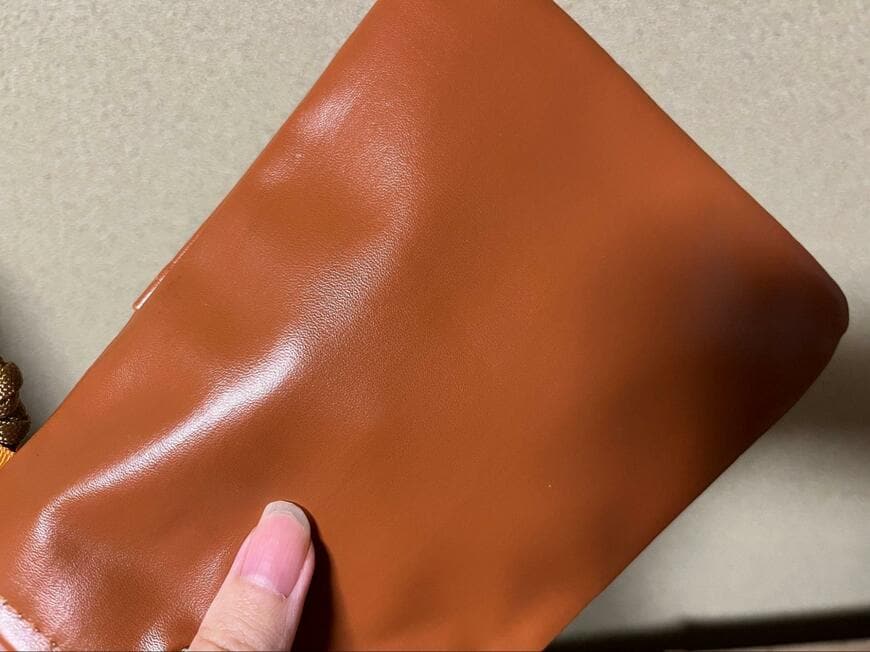 セリア、合皮ショルダーバッグ