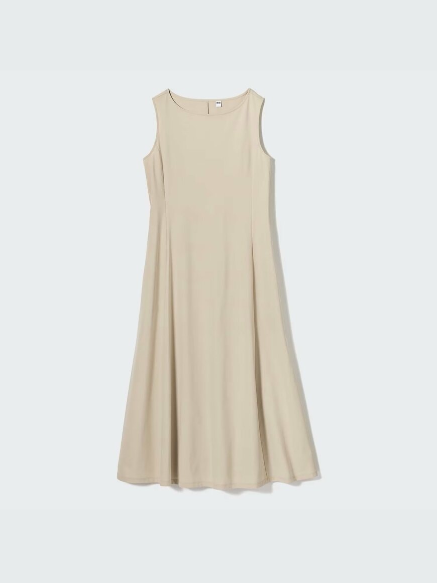 ユニクロ、ウルトラストレッチエアリズムワンピース画像