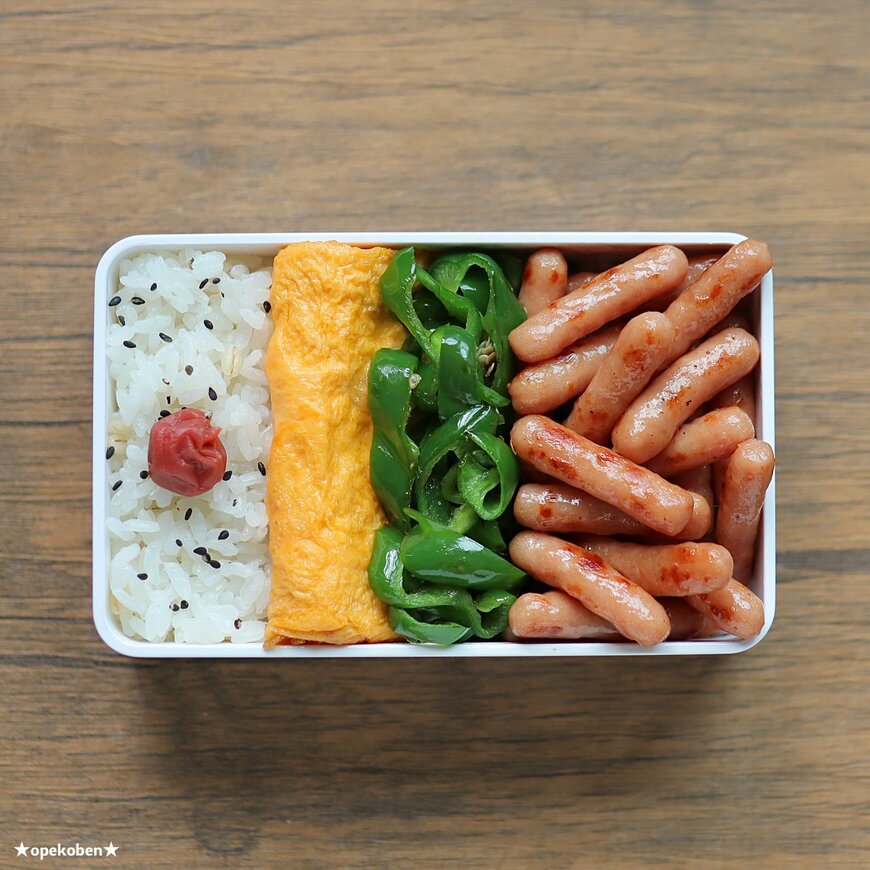 ポークビッツ弁当