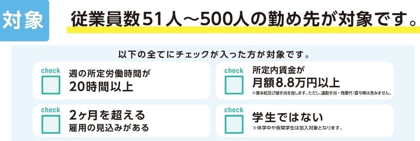 社会保険の加入要件