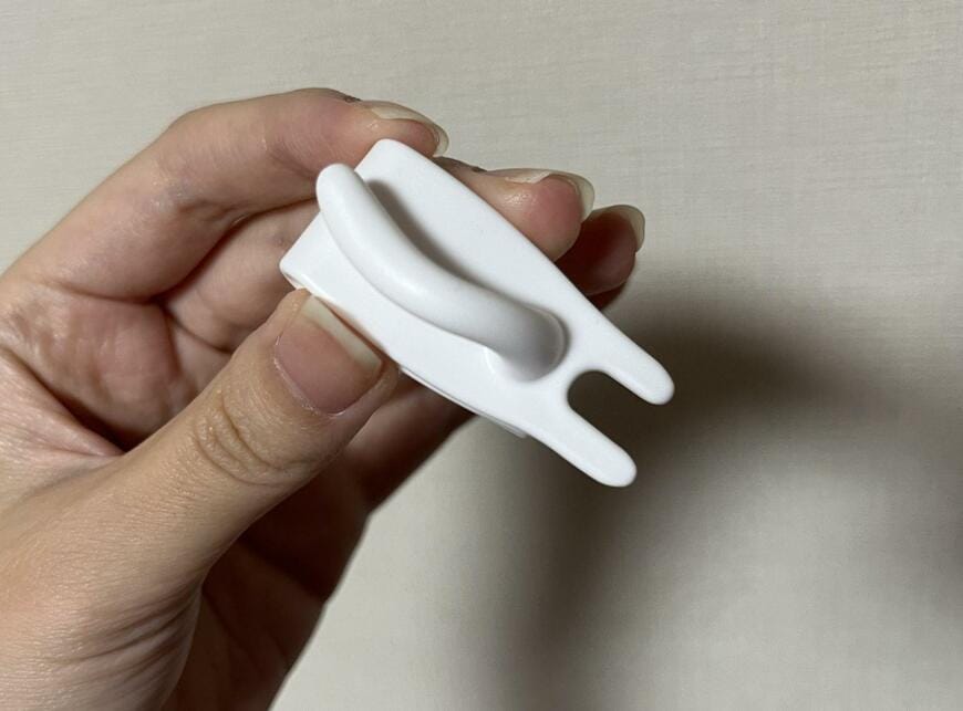 ダイソー、キーテール ホワイト画像