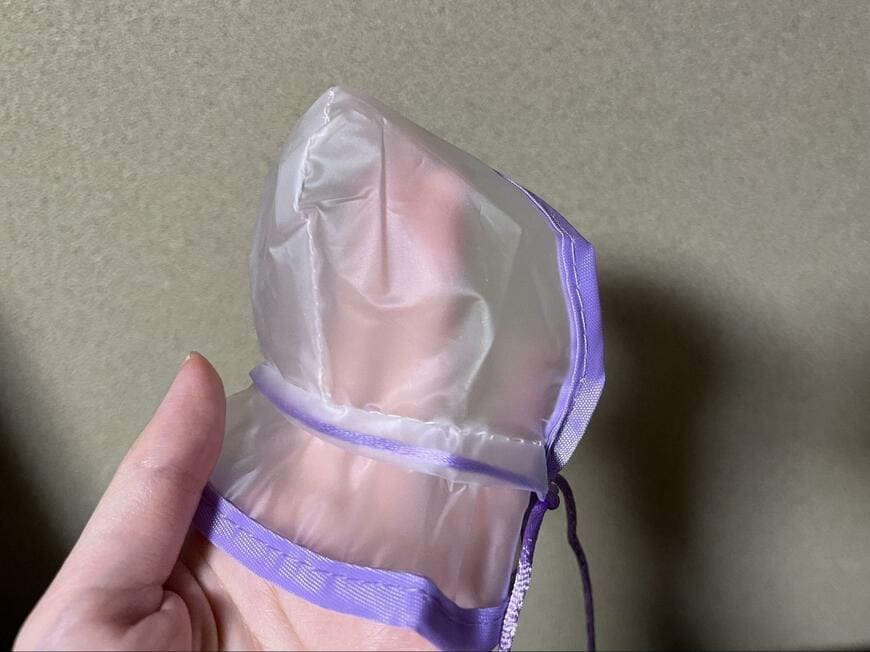 セリア、ぬい用レインポンチョ S ヲタコレ ぬい活画像