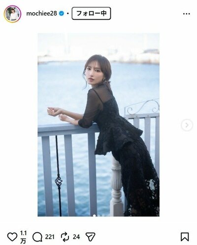 望月理恵のInstagram投稿